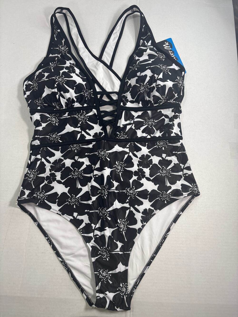 Flatter Me Floral One Piece Swimsuit - NWT - Size XL